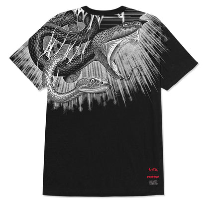 SNAKES BIG PRINT TEE