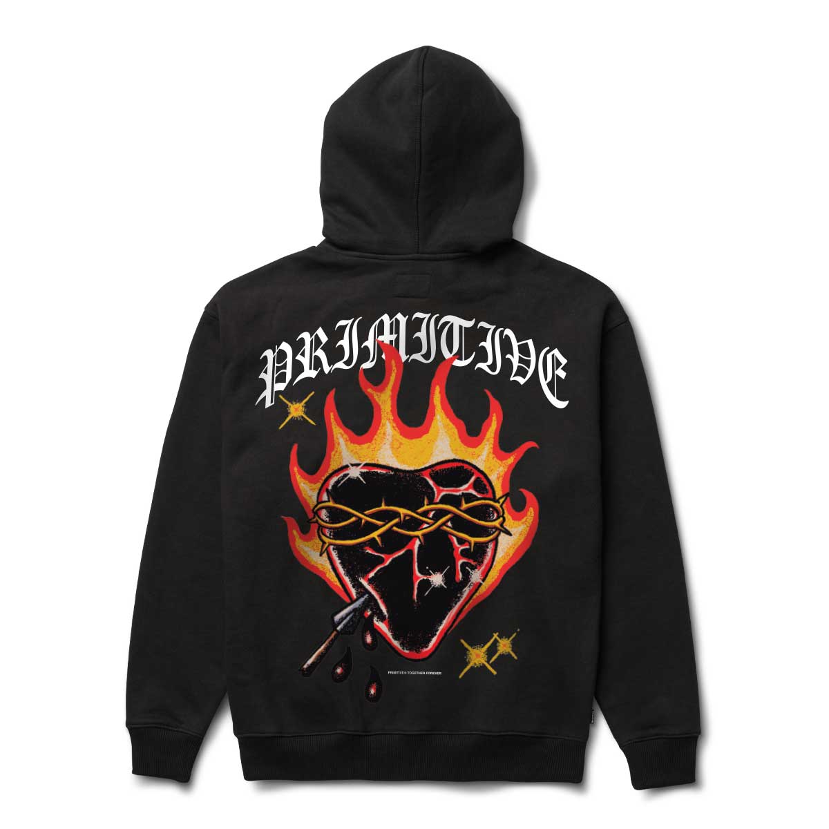 FLAMES ZIP HOOD