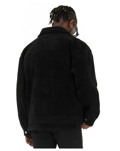 Jaqueta Vintage High Suede Casual