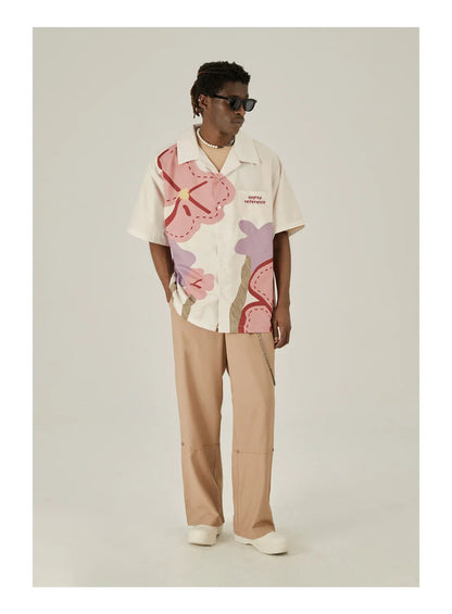 Camisa Floral's Nature