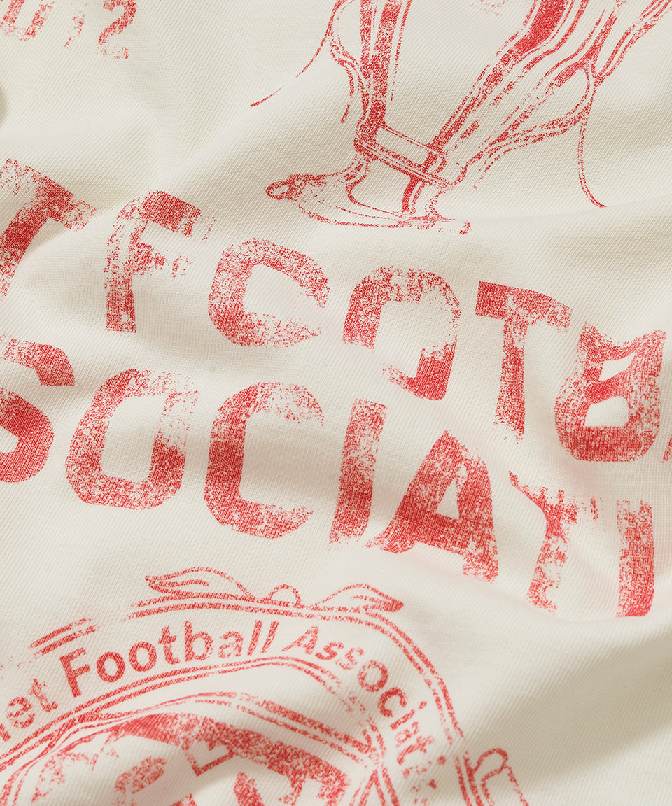 Football Association T-shirt Bone White