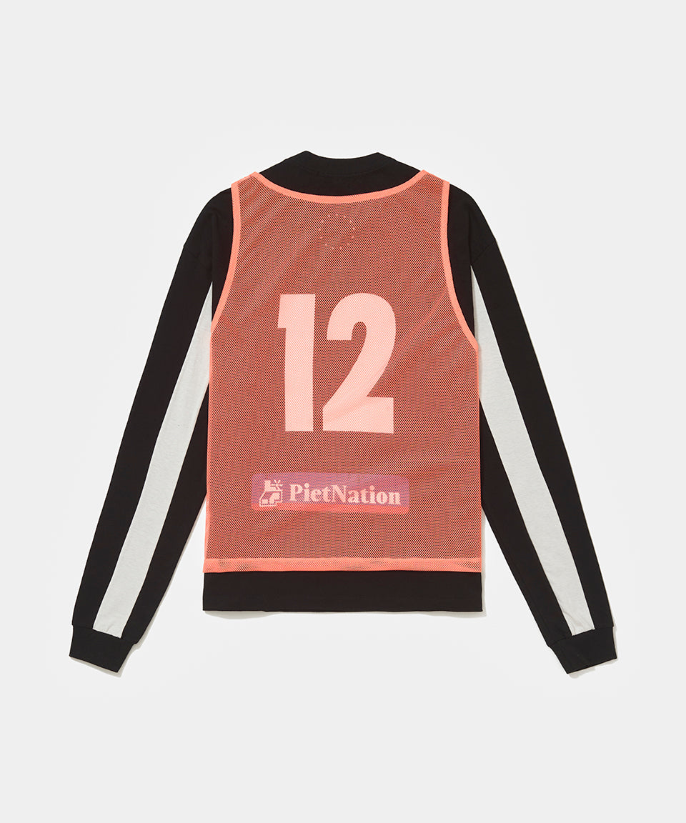 Vest Long Sleeve T-shirt Black