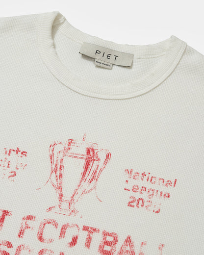 Football Association Long Sleeve T-shirt Bone White