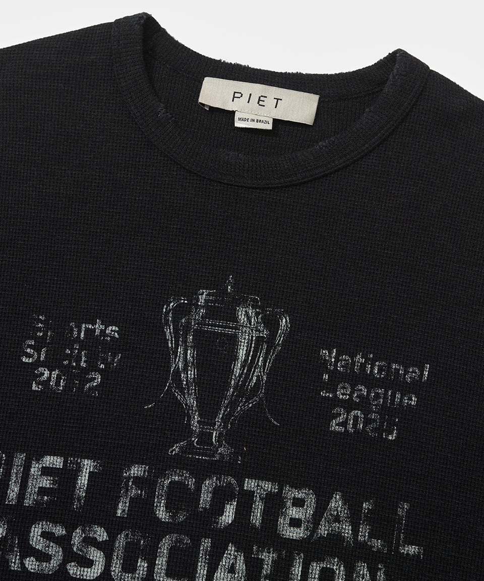 Football Association Long Sleeve T-shirt Vintage Black