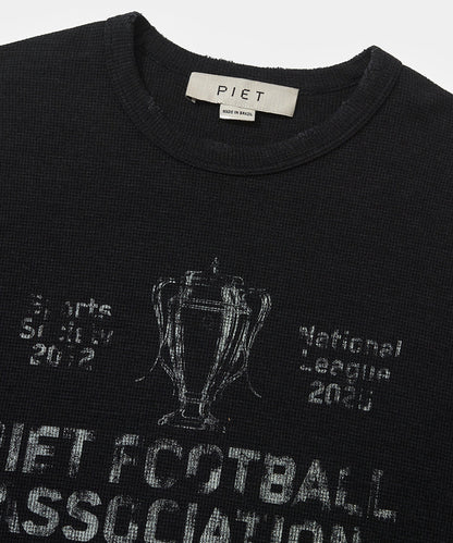 Football Association Long Sleeve T-shirt Vintage Black