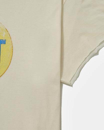 Fair Play Raw Edge T-shirt  Bone White