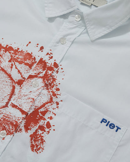 Football Long Sleeve Shirt White