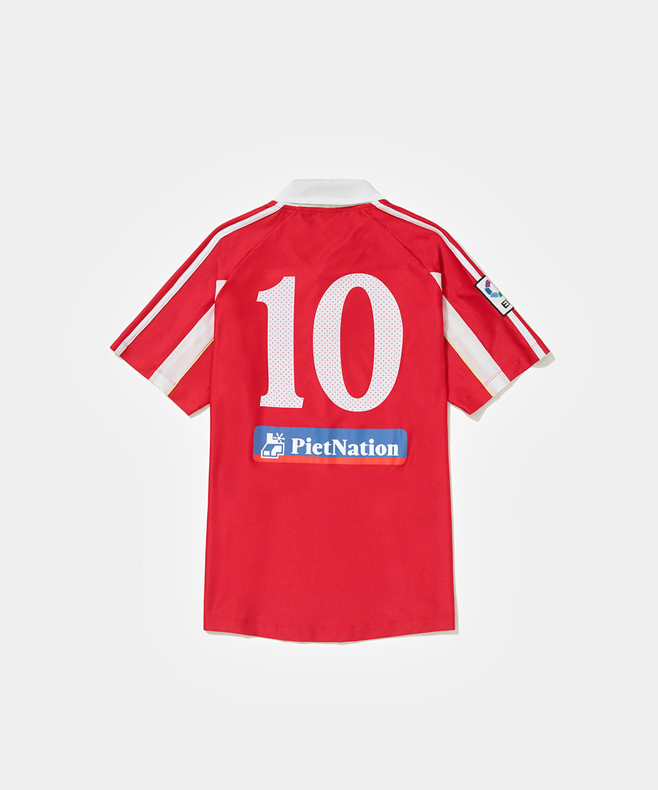 PIET F.C. Short Sleeve Jersey Red