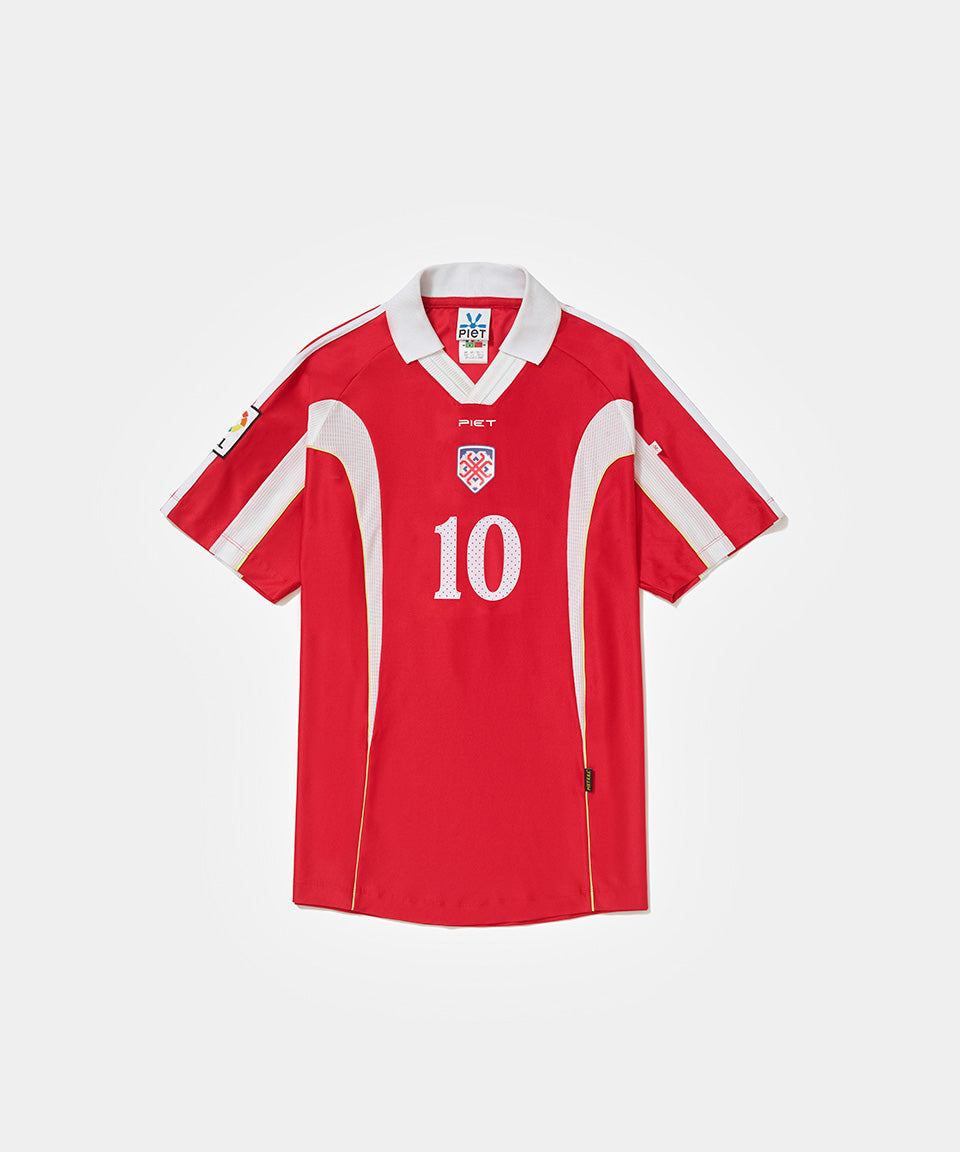 PIET F.C. Short Sleeve Jersey Red