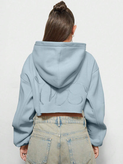 Moletom Oversized Cropped Loungewear