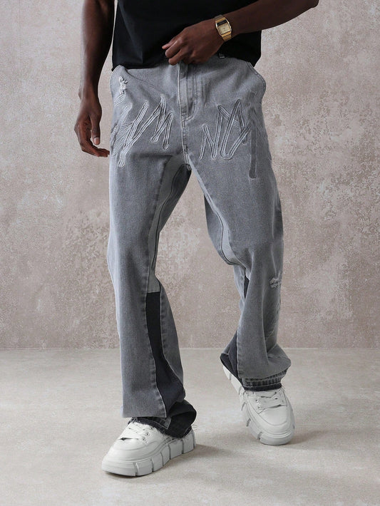 Calça Denim Flare