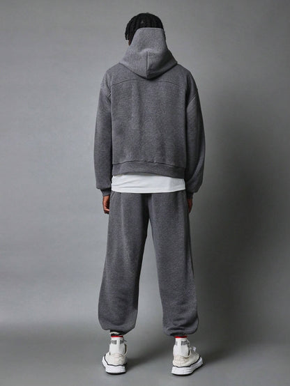 Conjunto SMWN Oversized Zíper Parcial Jogger