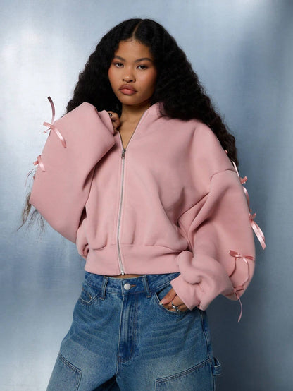 Moletom Oversized Laços