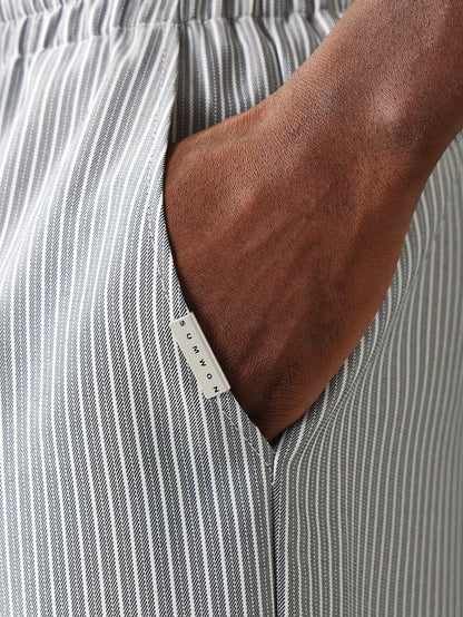 Calça Listrada Blues