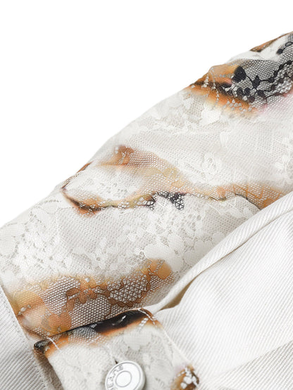 Jaqueta American Retro Lace