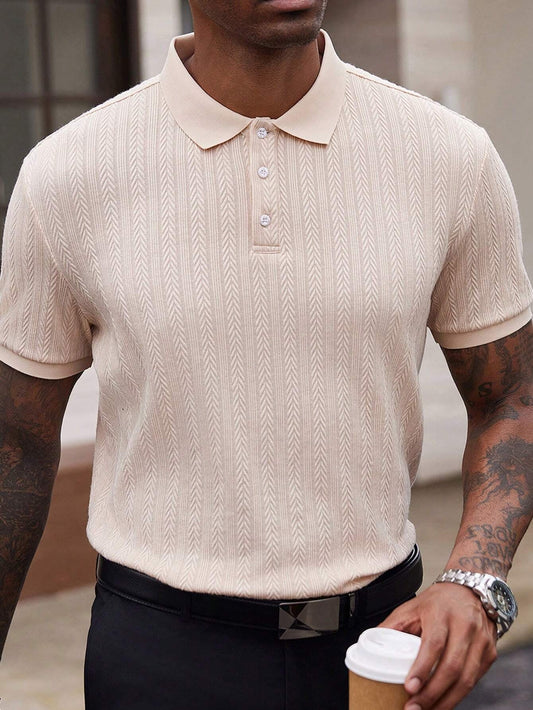 Camisa CasualCool polo casual de manga curta Social