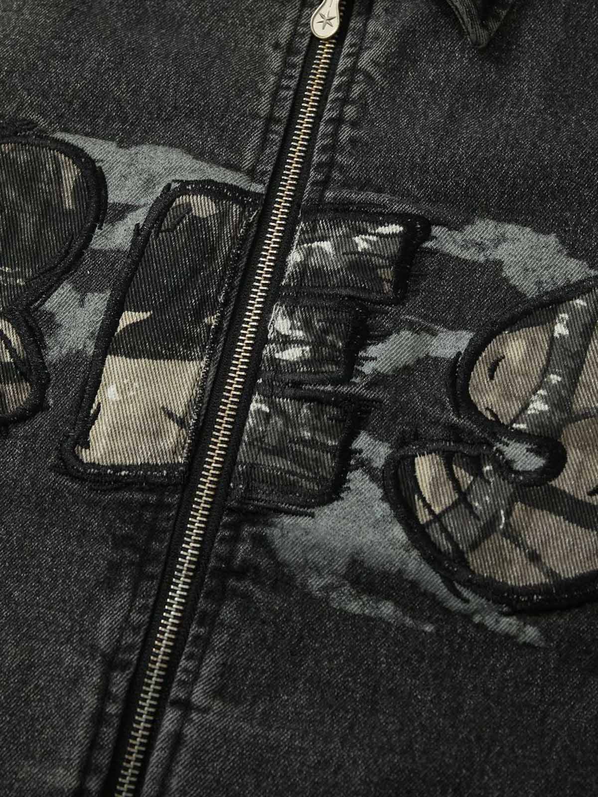 Jaqueta Wasteland Embroidered Rivet