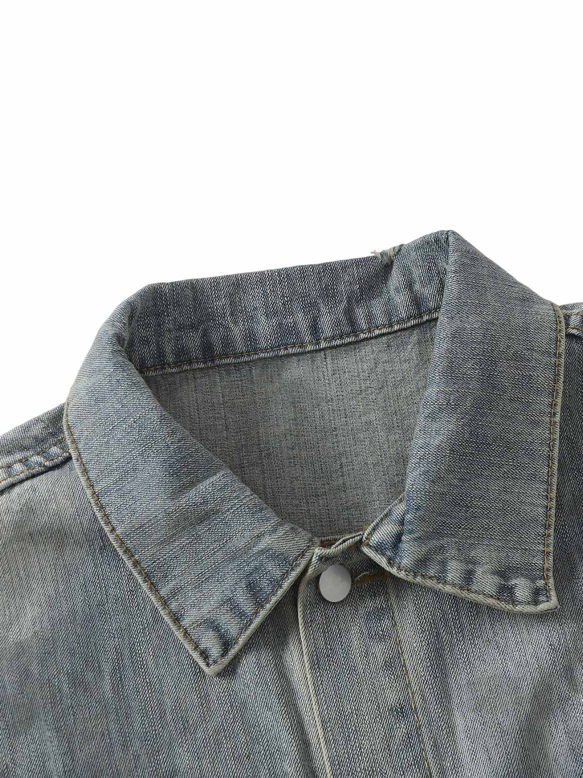 Jaqueta Retro Washed Totem Denim