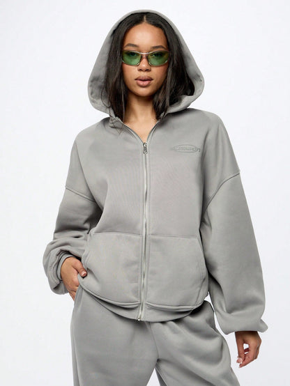 Moletom Oversized Confort Zíper