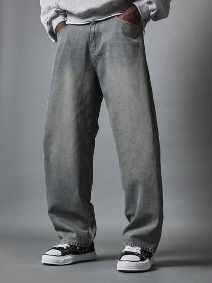 Calça Denim Modelo Skater