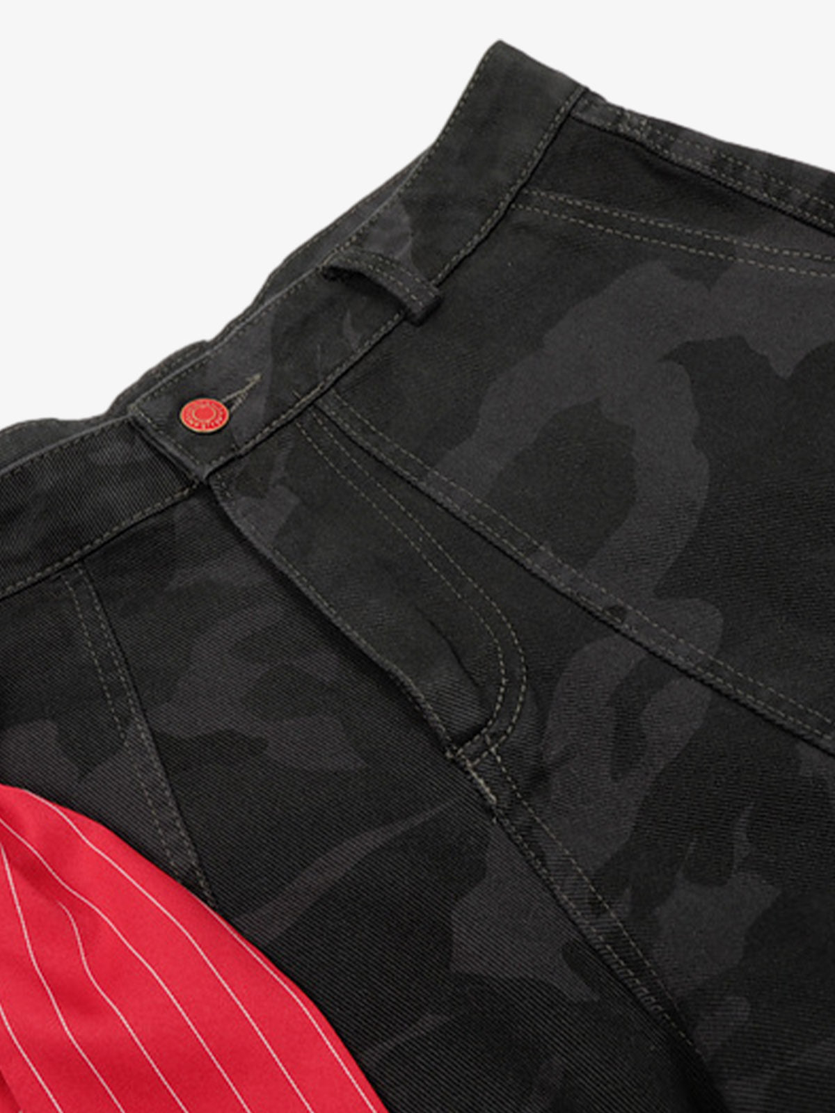 Shorts Vintage Camouflage Denim Bl00ds