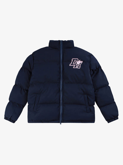 Jaqueta Puffer Retro Letter Down 1993