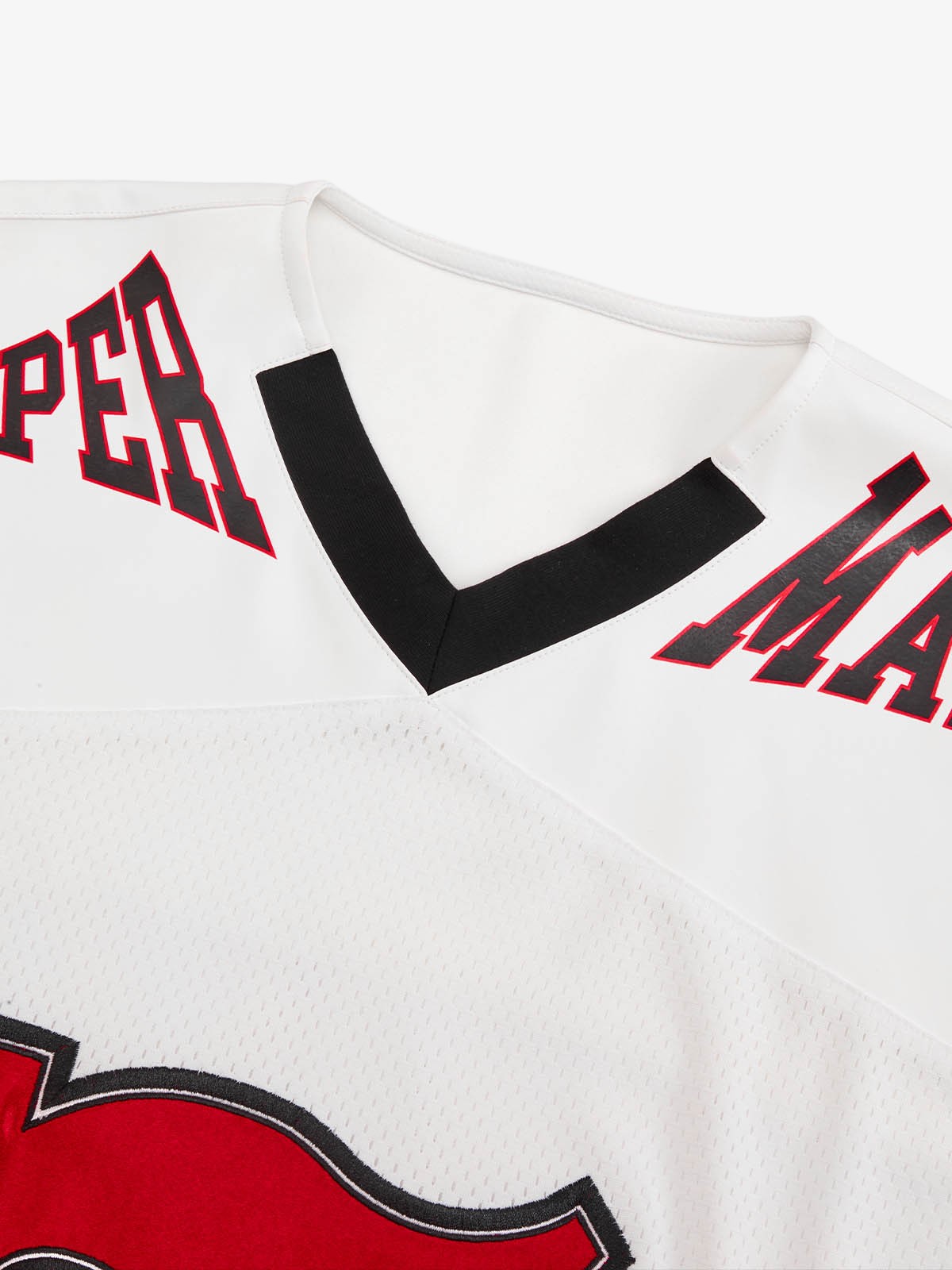 Camiseta Contrast Color Jersey S7ven White