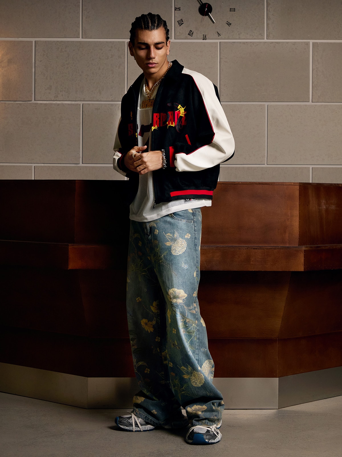 Calça Florals Carpenter Pant