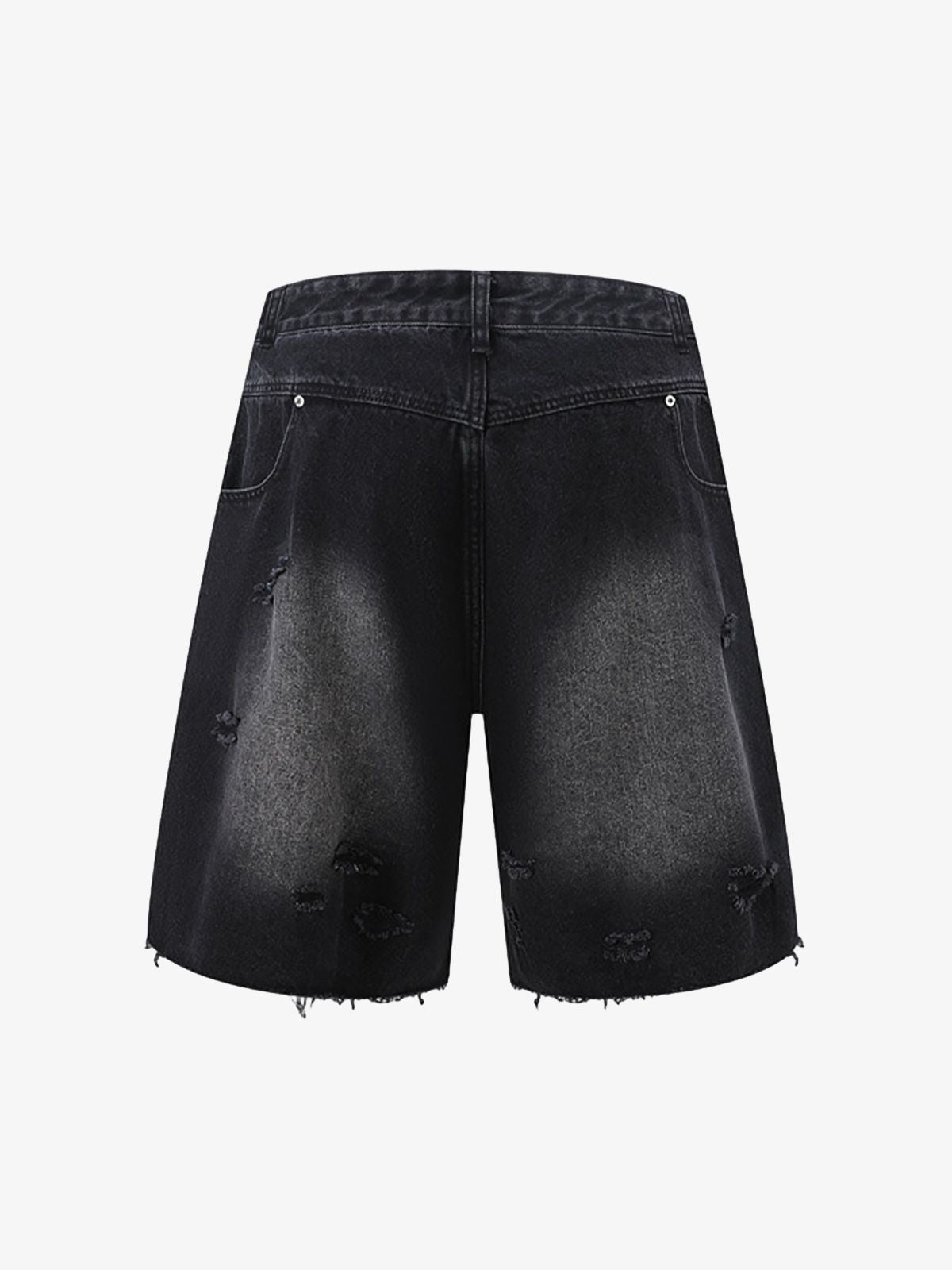 Distressed Ripped Denim Suit - 2460