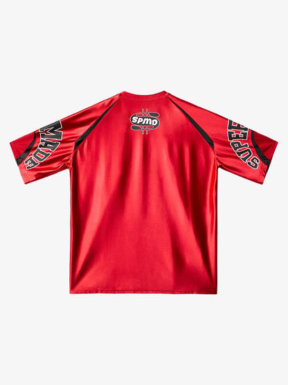 Camiseta Sports Jersey Red Super Seven