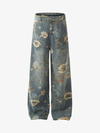 Calça Florals Carpenter Pant