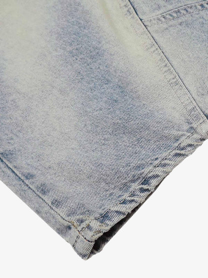 Calça Distressed Baggy Barrel Jeans