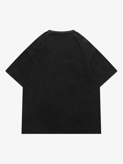 Camiseta Oversized Abstract Portrait