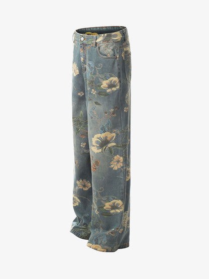 Calça Florals Carpenter Pant