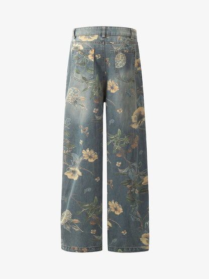 Calça Florals Carpenter Pant