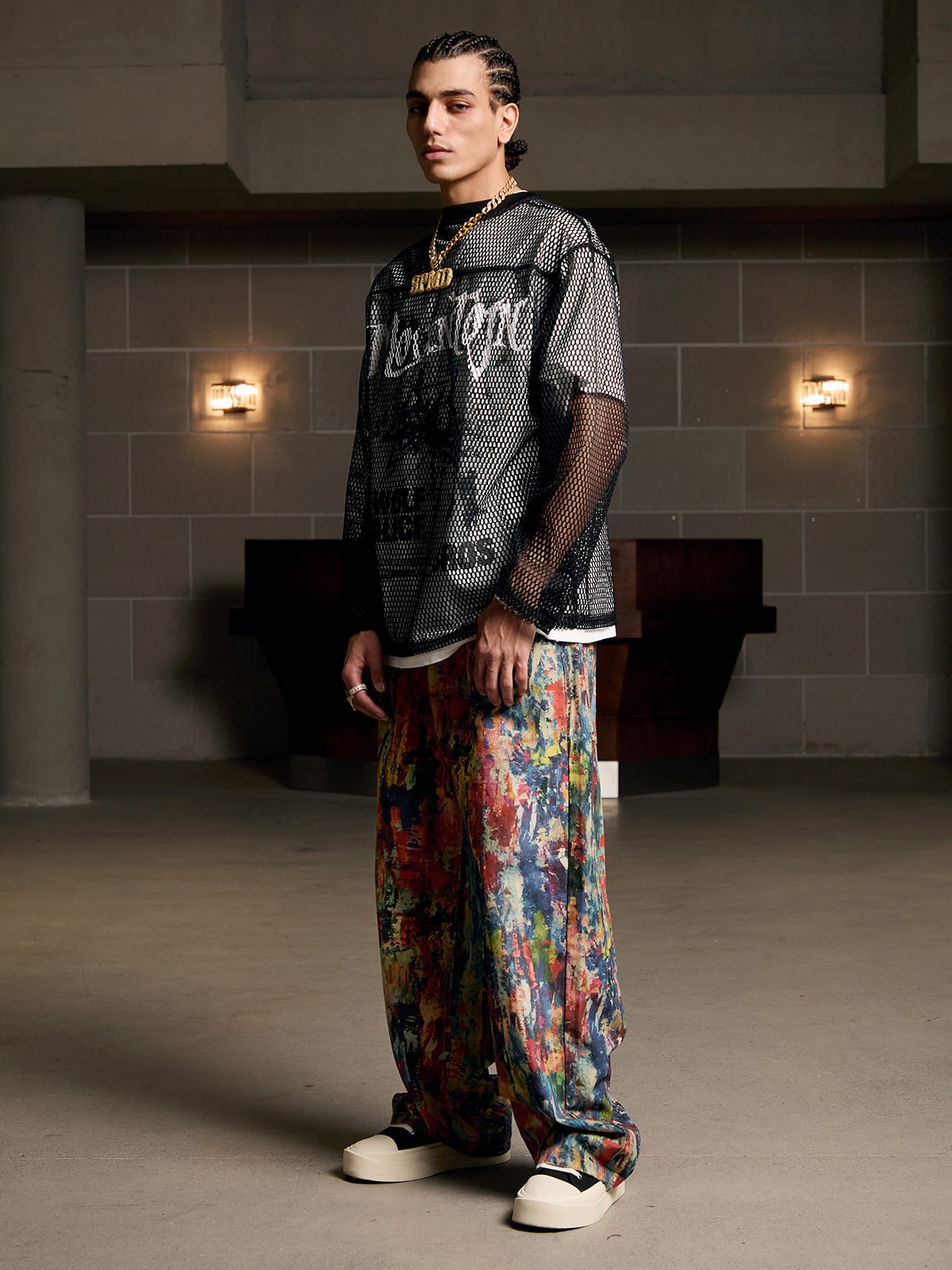 Calça Street Oil Painting