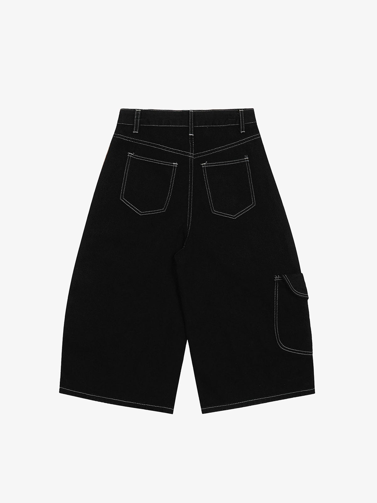 Welt-Embellished Cargo Jorts - 2408