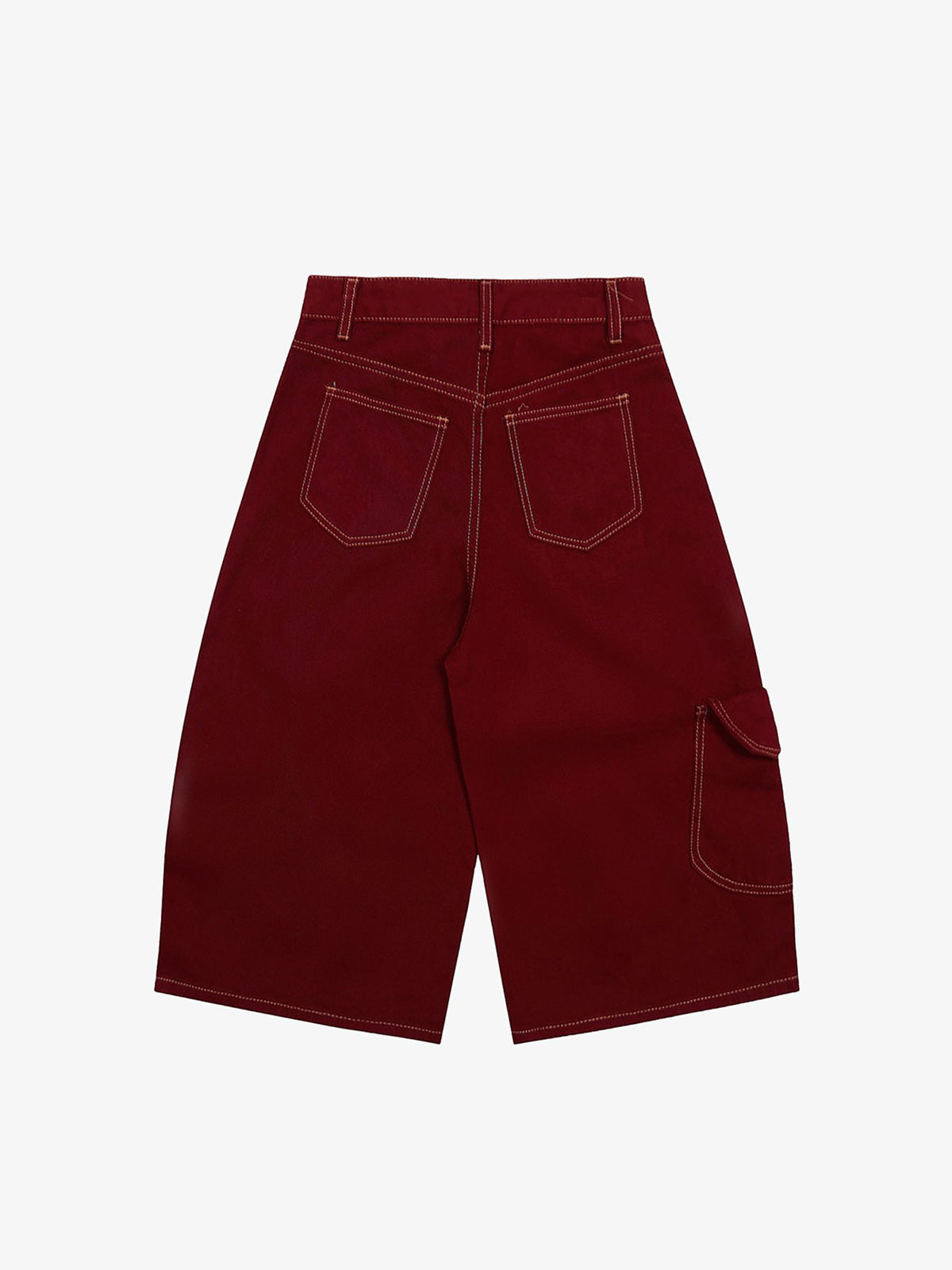 Welt-Embellished Cargo Jorts - 2408