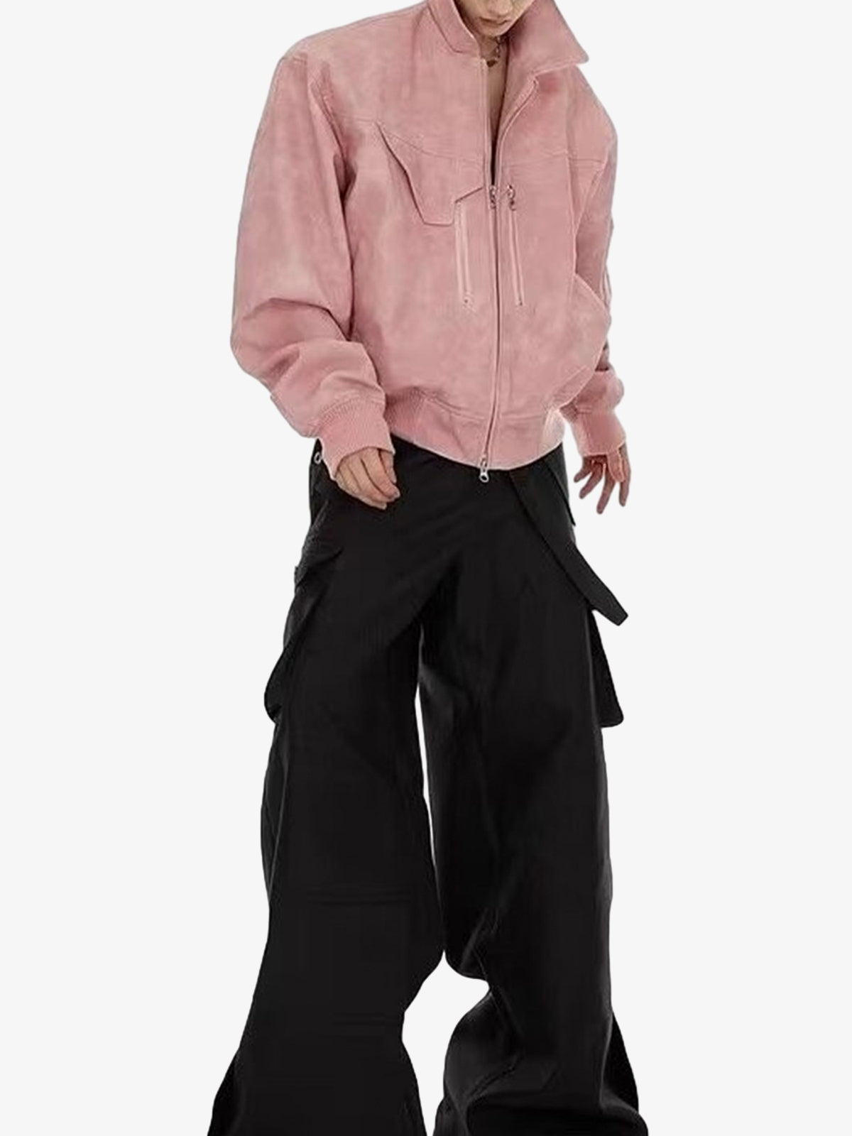 Jaqueta Vintage Motorcycle Suede Street