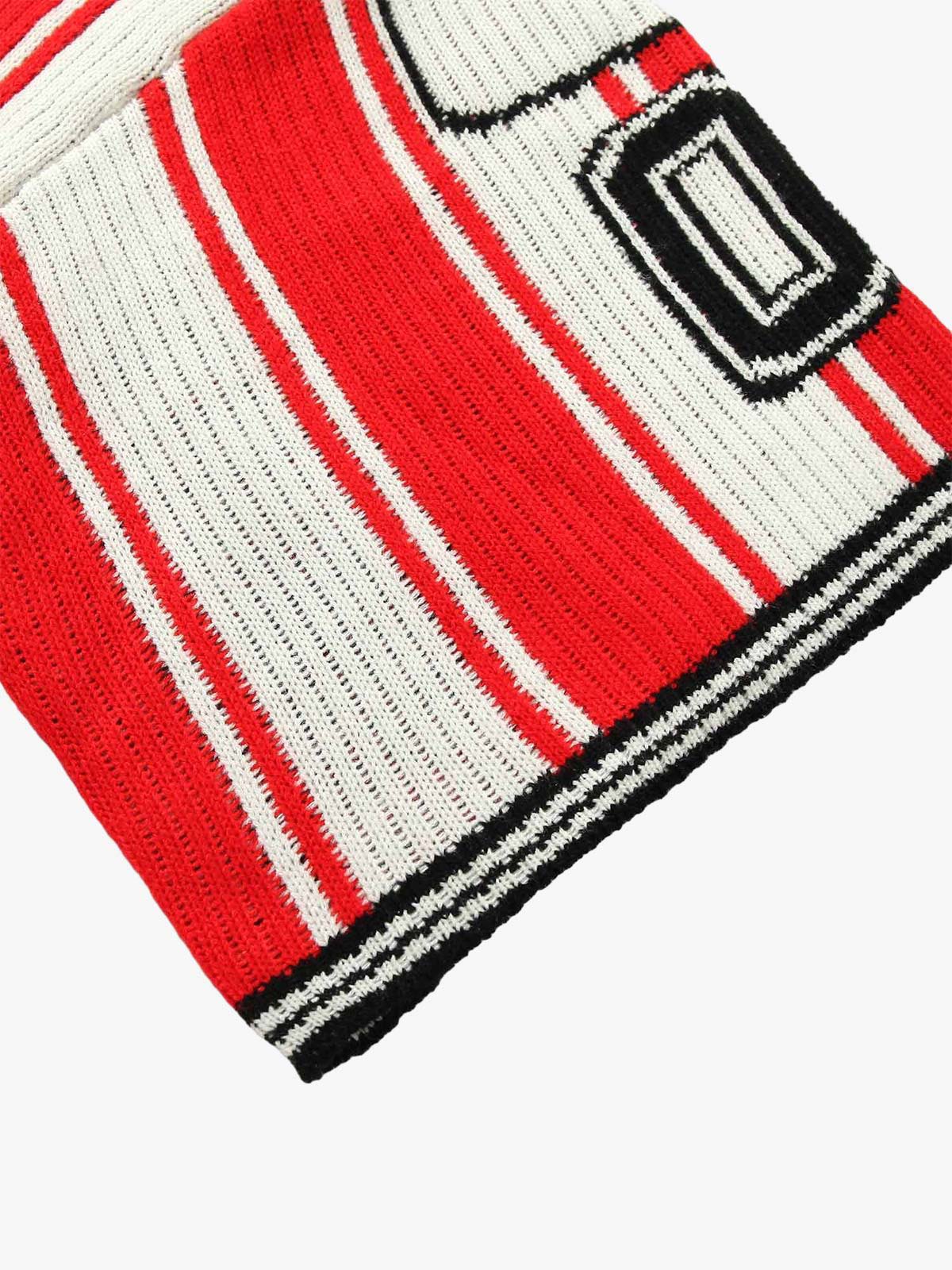 Camiseta Oversized Vintage Striped Baseball sleeved