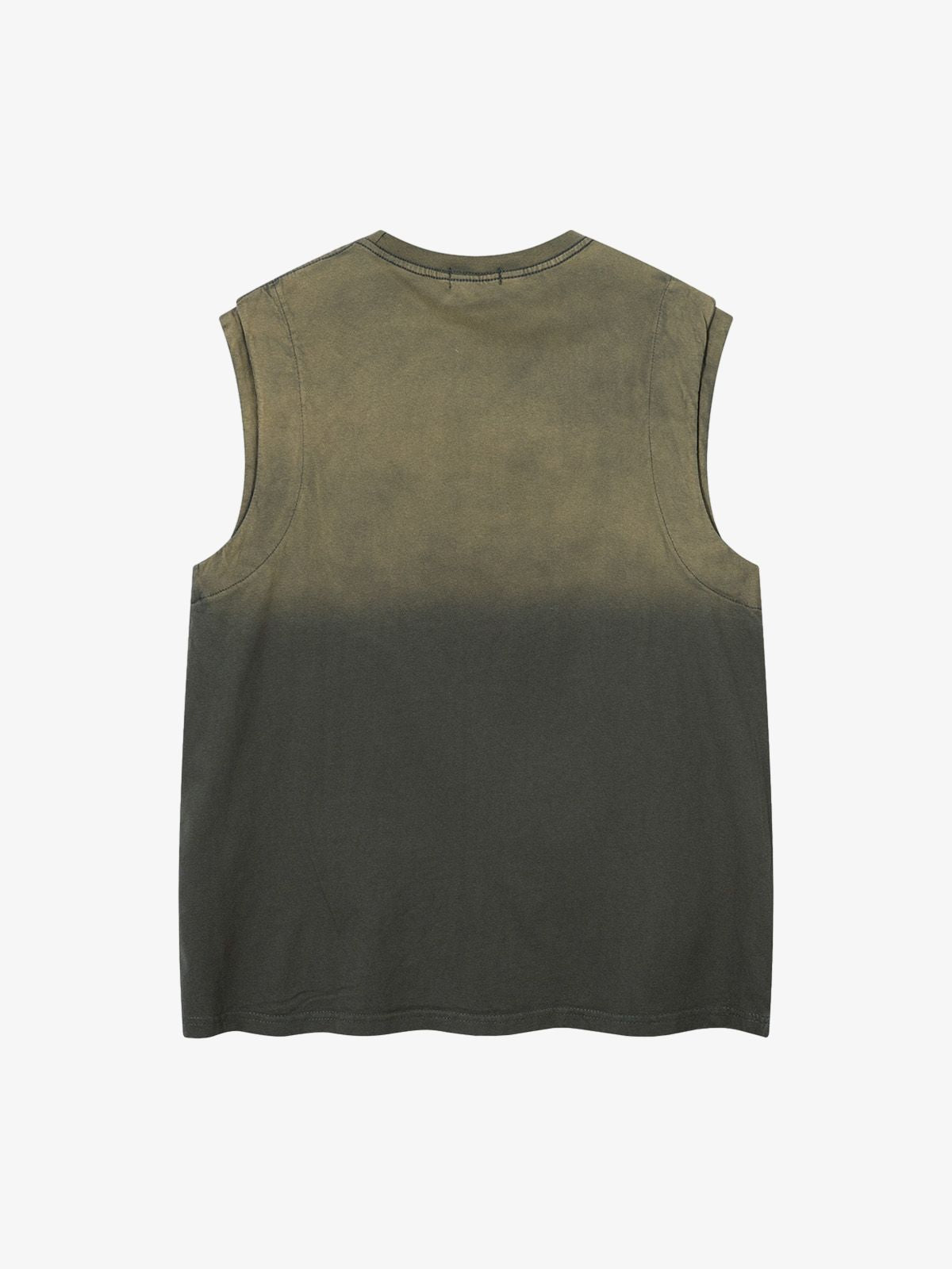 Gradient Embroidered Stars Tank Top - 2461