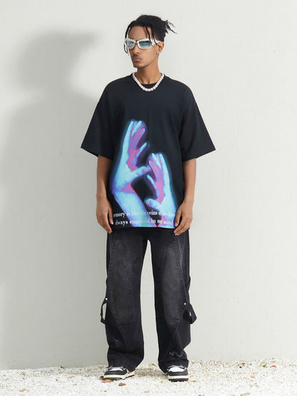 Camiseta Vintage Palm Touch