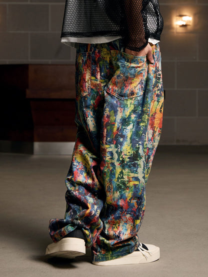 Calça Street Oil Painting