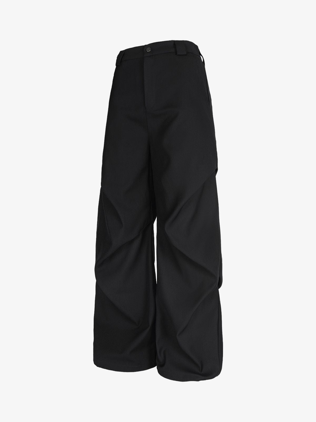 Retro Pleated Drape Cleanfit Pants