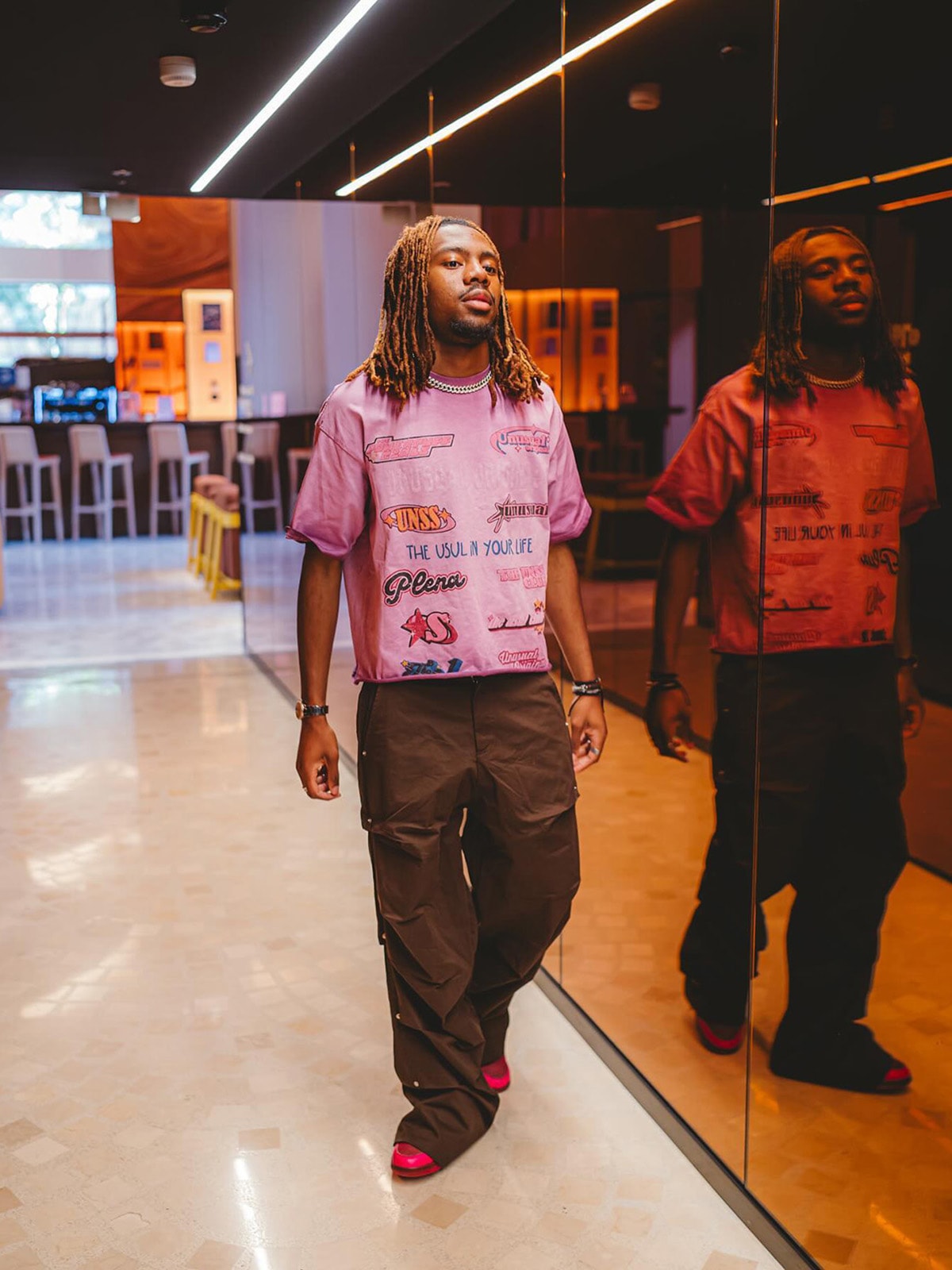 Camiseta sticker pattern cuttable