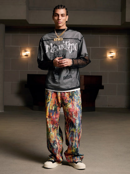 Calça Street Oil Painting