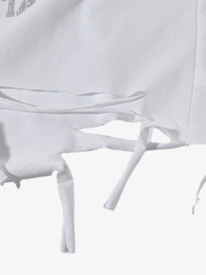 Regata Retro Tattered Print Vest