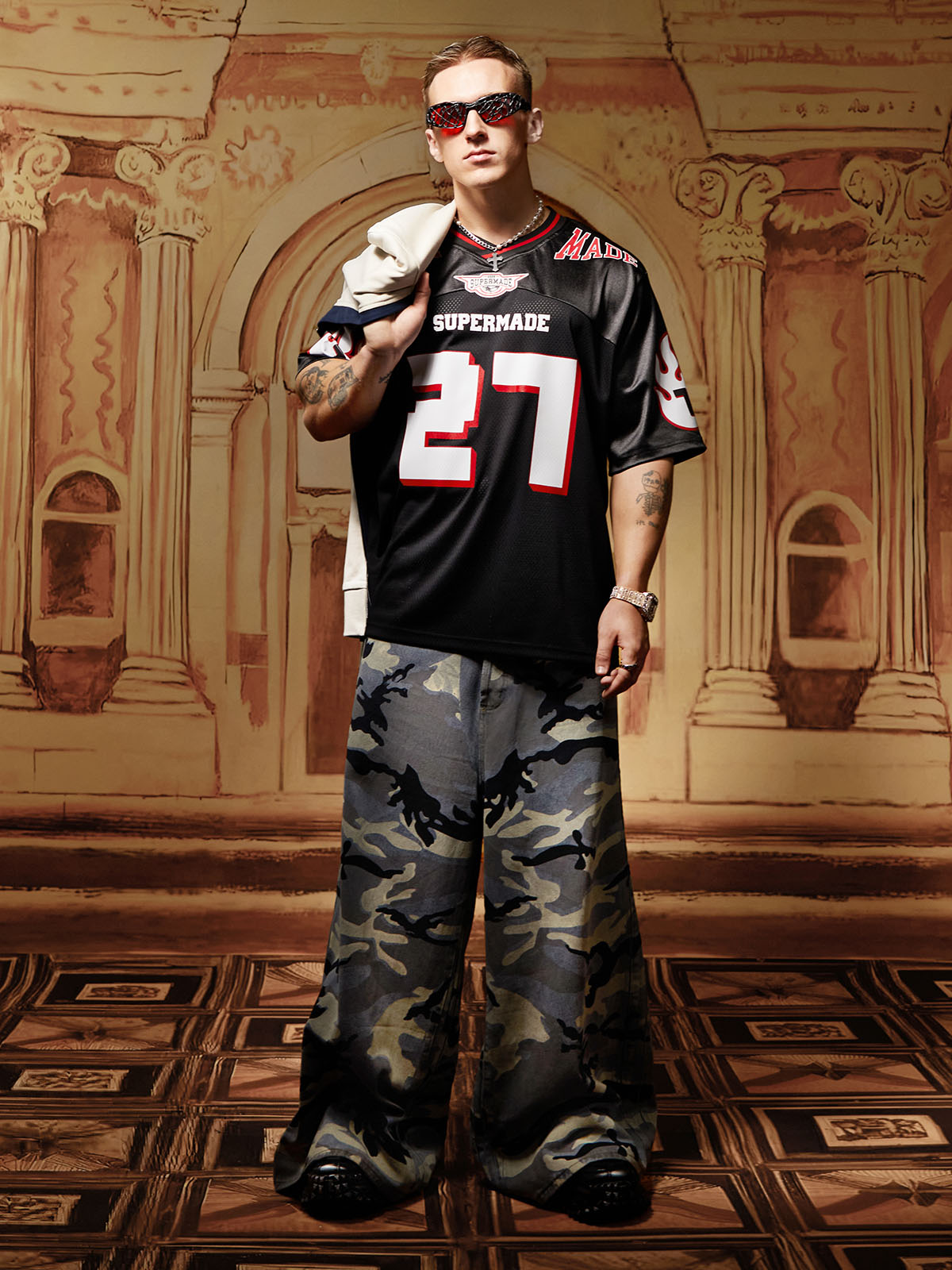 Camiseta Original Flame Football Jersey