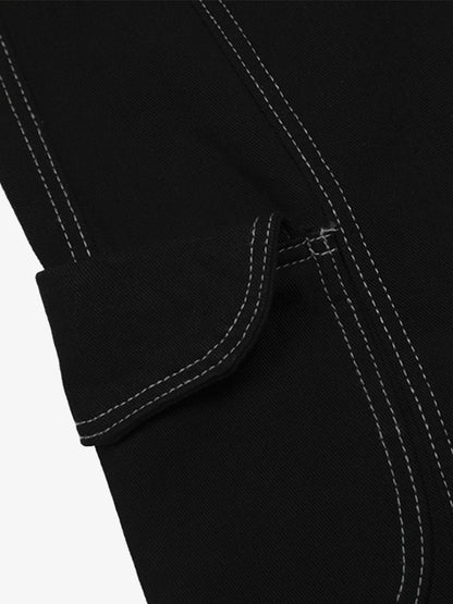 Welt-Embellished Cargo Jorts - 2408