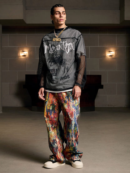 Calça Street Oil Painting